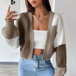 Color block Cardigan